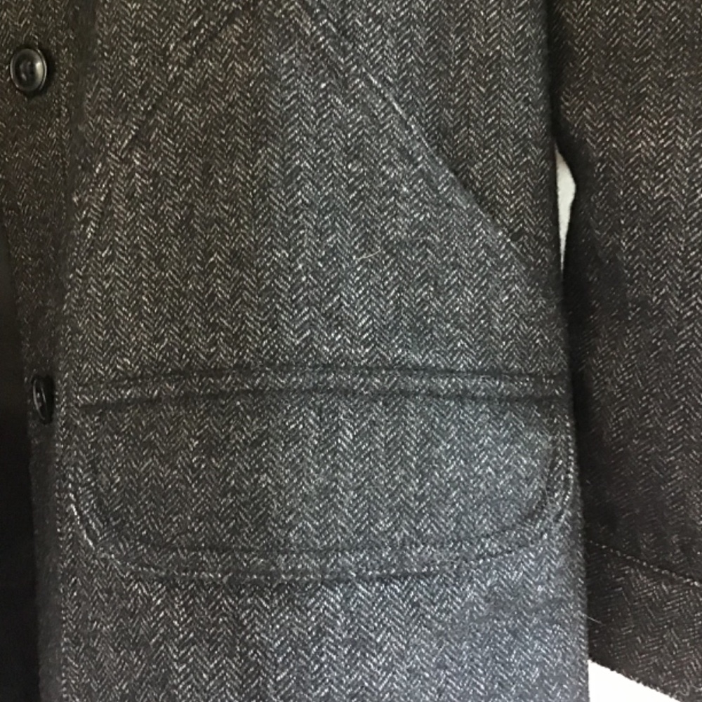 Doen Pascual Herringbone Coat Jacket, NWT M - Picture 6 of 7